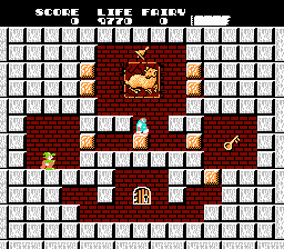 Solomon's Key [5 Screw] screenshot 5 for NES